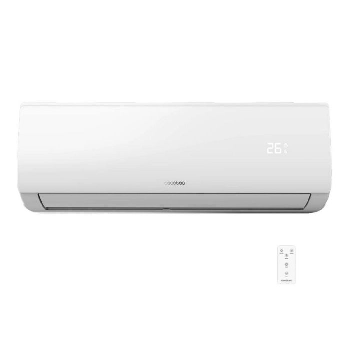 Cecotec 08181 Aire Acondicionado Split AirClima 9000 Smartfresh Bomba de Calor Inverter A++/A+ 2600W Frío 16m² Blanco