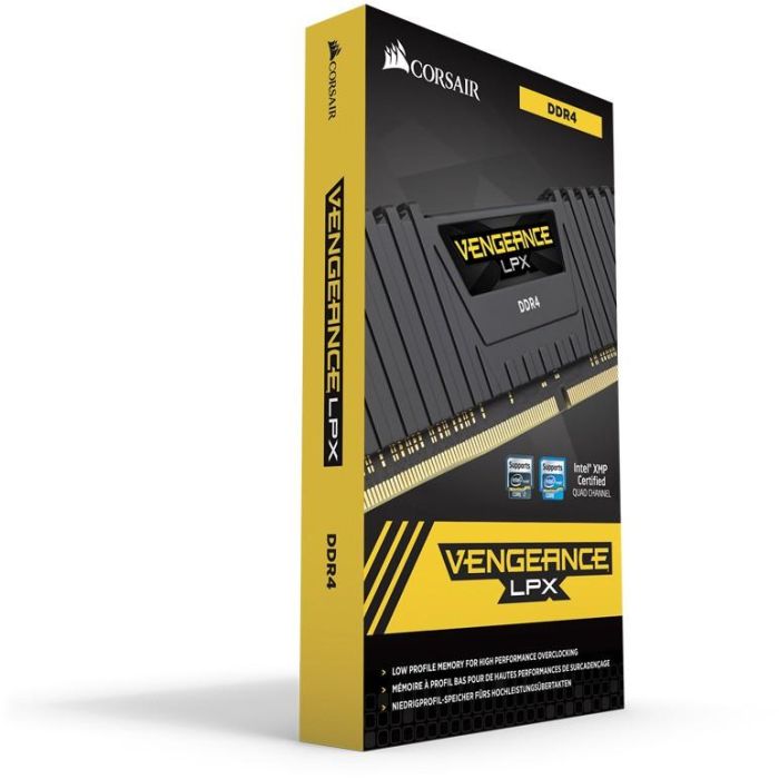 Corsair Memoria RAM Vengeance LPX 64GB (4x16GB) DDR4 3200MHz CL16 para PC 4 Corsair Memoria RAM Vengeance LPX 64GB (4x16GB) DDR4 3200MHz CL16 para PC 4