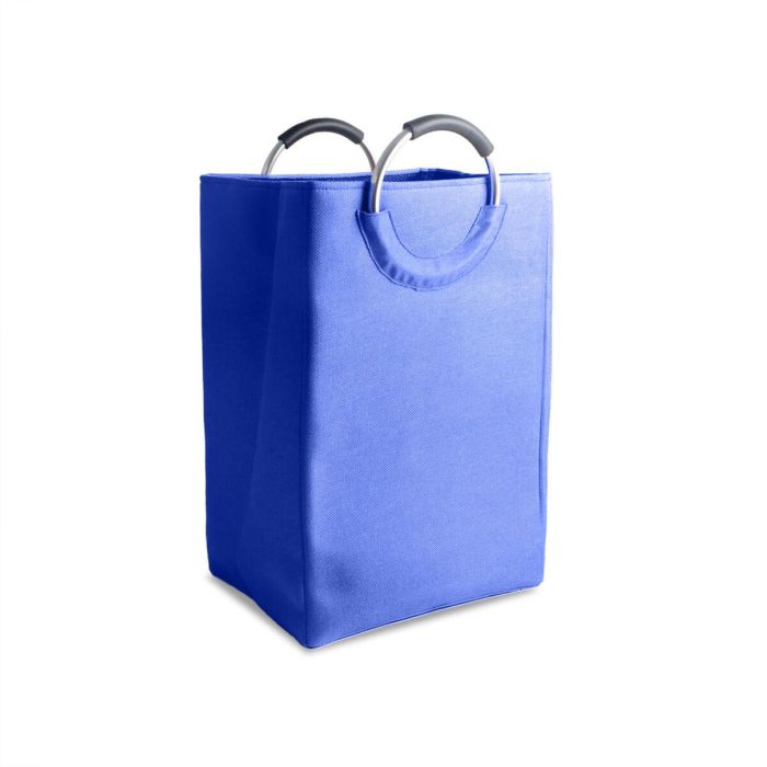 Cesto para la Ropa Sucia Versa Azul Minimalista 30 x 55 x 36 cm