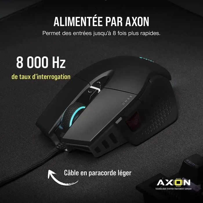 Corsair ratón M65 RGB Ultra Negro CH-9309411-EU2 5