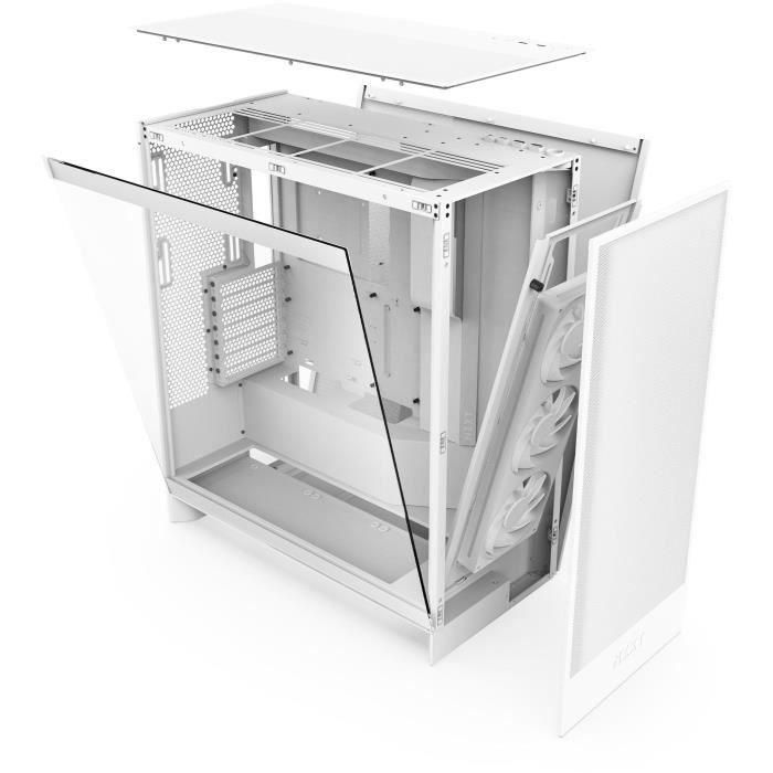 Nzxt Caja Semitorre H7 Flow CM-H72FW-01 Blanco 2 Nzxt Caja Semitorre H7 Flow CM-H72FW-01 Blanco 2