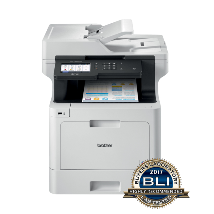 Brother MFC-L8900CDW Impresora Multifunción Láser Color 31 ppm A4 Doble Cara WiFi ADF Ethernet NFC Pantalla Táctil Brother MFC-L8900CDW Impresora Multifunción Láser Color 31 ppm A4 Doble Cara WiFi ADF Ethernet NFC Pantalla Táctil