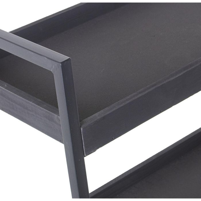 Estantería Alexandra House Living Marrón Negro Metal 60 x 140 x 30 cm 1