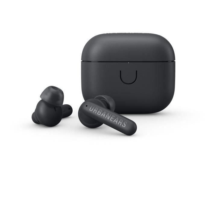 Auriculares inalámbricos Bluetooth - Urban Ears BOO TIP - Negro Carbón - 30 horas de duración de la batería - Negro Carbón