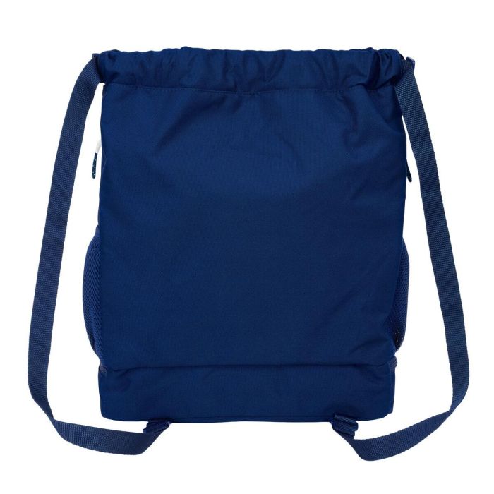 Bolsa Mochila con Cuerdas F.C. Barcelona Azul marino 35 x 40 x 1 cm 3