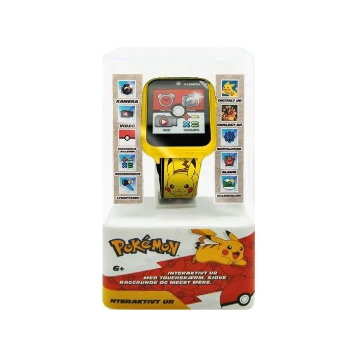 Kids Licensing Reloj Interactivo Pokemon Pok4260 con Cámara Selfie, Grabadora de Voz, Alarma, Cronómetro y Calculadora para Niños 1 Kids Licensing Reloj Interactivo Pokemon Pok4260 con Cámara Selfie, Grabadora de Voz, Alarma, Cronómetro y Calculadora para Niños 1
