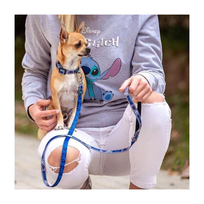 Cerdá Collar para Perros Premium Talla XS-S con Diseño de Personaje Stitch Color Azul Oscuro para Mascotas Pequeñas 4