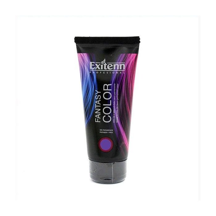 Exitenn Fantasy Color Violeta 100ml – Tinte semi-permanente directo sin amoniaco ni peróxido para cabello