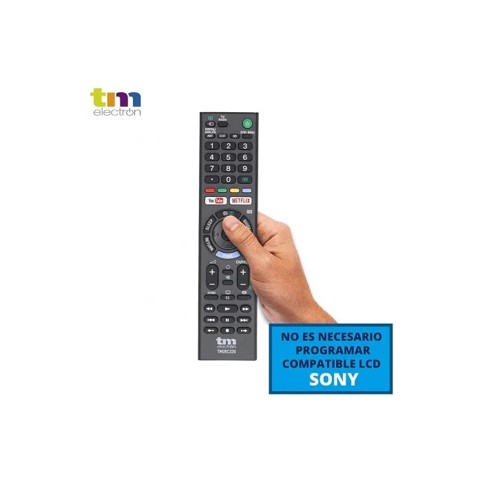 Mando a Distancia Universal TM Electron TMURC320 Negro