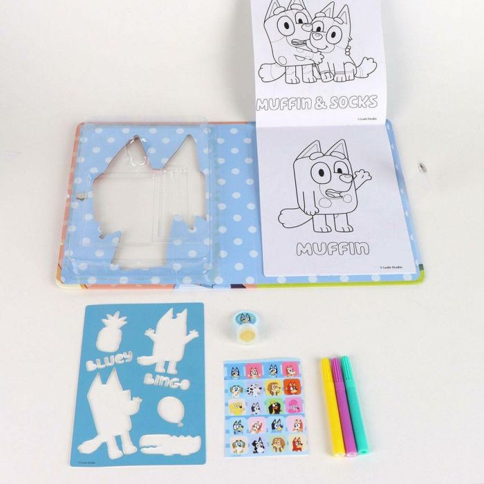 Cerdá Cuaderno Set Bluey Multicolor 14.5x20x3 cm Edad +3 años 1 Cerdá Cuaderno Set Bluey Multicolor 14.5x20x3 cm Edad +3 años 1