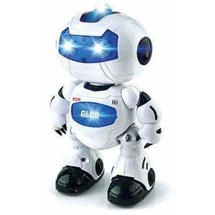 Glob Robot Radio Control interactivo con luces, sonidos y movimientos, habla en inglés 24x17 cm, Plástico, 4+ años 8 Glob Robot Radio Control interactivo con luces, sonidos y movimientos, habla en inglés 24x17 cm, Plástico, 4+ años 8