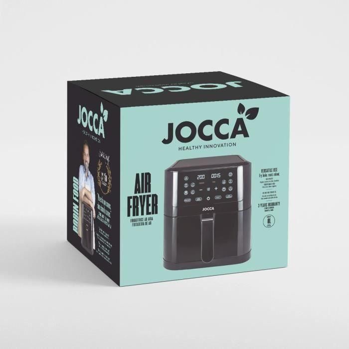 Freidora sin aceite - JOCCA - 2394 - 8L - Digital - 38x29,5x36,5 cm 4 Freidora sin aceite - JOCCA - 2394 - 8L - Digital - 38x29,5x36,5 cm 4
