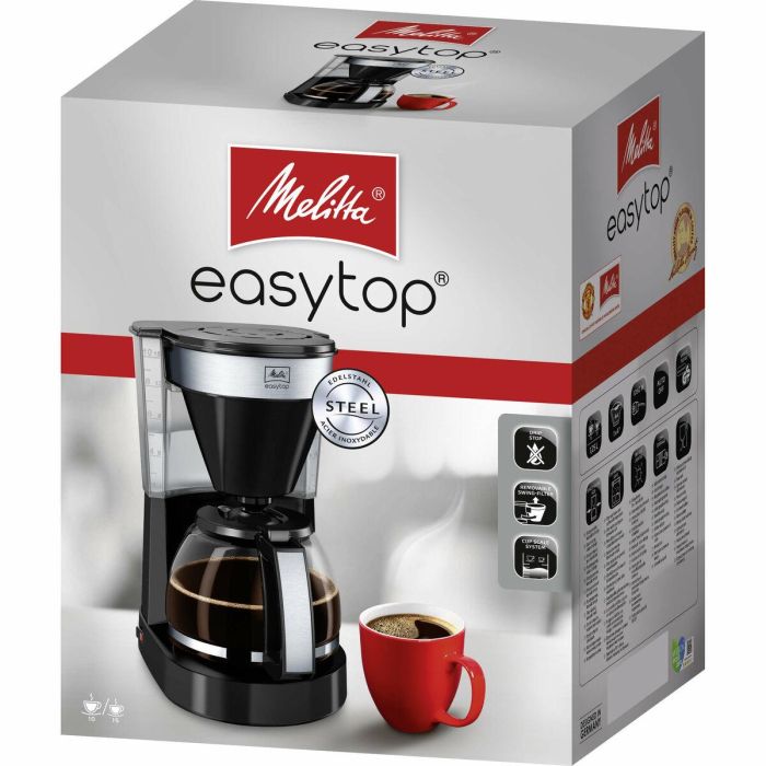 MELITTA Easy Top II 1023-04 - Cafetera con filtro - 1050 W - Negro 2