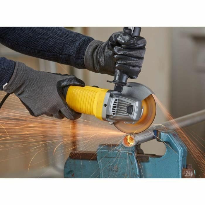 Stanley FMEG210 Amoladora Angular 115mm 850W 12.000 RPM con Protección Re-arranque y Empuñadura Ergonómica 5 Stanley FMEG210 Amoladora Angular 115mm 850W 12.000 RPM con Protección Re-arranque y Empuñadura Ergonómica 5