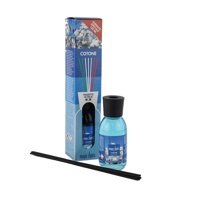 Magic Lights Difusor Mikado de Ambiente Aroma Algodón 125 ml 0 Magic Lights Difusor Mikado de Ambiente Aroma Algodón 125 ml 0