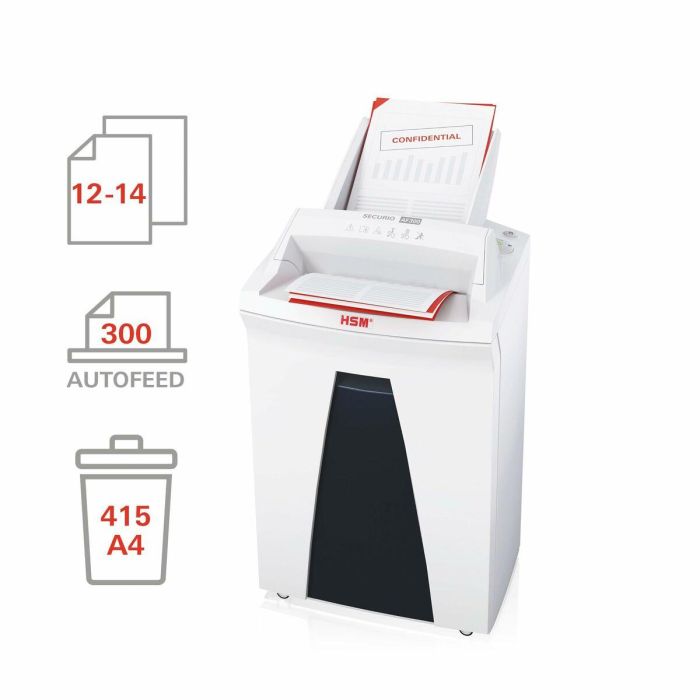 Trituradora de Papel Hsm SECURIO AF300 35 L 1 Trituradora de Papel Hsm SECURIO AF300 35 L 1