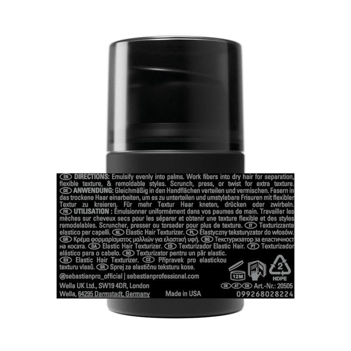 Sebastian Professionals Microweb Fiber Texturizador con Fijación Ligera para Cabello - 45 ml