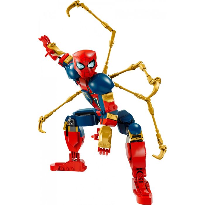 LEGO 76298 Figura para Construir Iron Spider-Man Marvel, Articulada 27 cm, +8 años 1