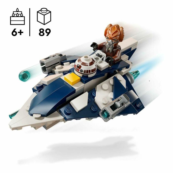 Lego Star Wars Microfighter: Caza Estelar Jedi de Plo Koon, Edad +6 años 6 Lego Star Wars Microfighter: Caza Estelar Jedi de Plo Koon, Edad +6 años 6