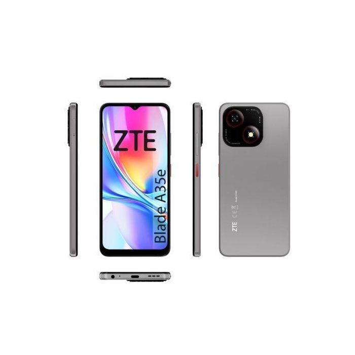 Smartphone ZTE Blade A35E 2GB/ 32GB/ 6.52"/ Gris Oscuro 2 Smartphone ZTE Blade A35E 2GB/ 32GB/ 6.52"/ Gris Oscuro 2