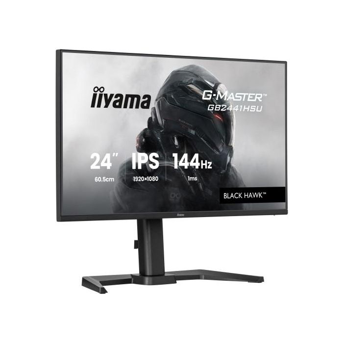 Monitor Iiyama 24 Pulgadas Resolución Full Hd (1920X1080), Panel Ips, 1 Ms (Mprt), 100 Hz, Brillo 250, Contraste 1300:1, Hdmi, Displayport, Usb Hub, Altavoces, Soporte Ajustable, Flicker‑Free, Low Blue Light. 3
