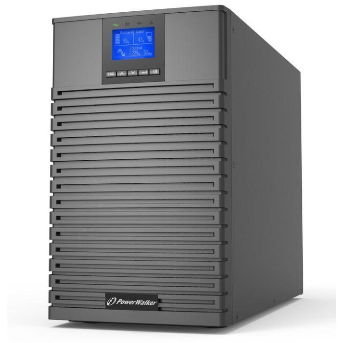 PowerWalker Online, 3000VA / 3000W, 8 x C13 & 1 x C19 Out, USB, RS-232, LCD PowerWalker Online, 3000VA / 3000W, 8 x C13 & 1 x C19 Out, USB, RS-232, LCD