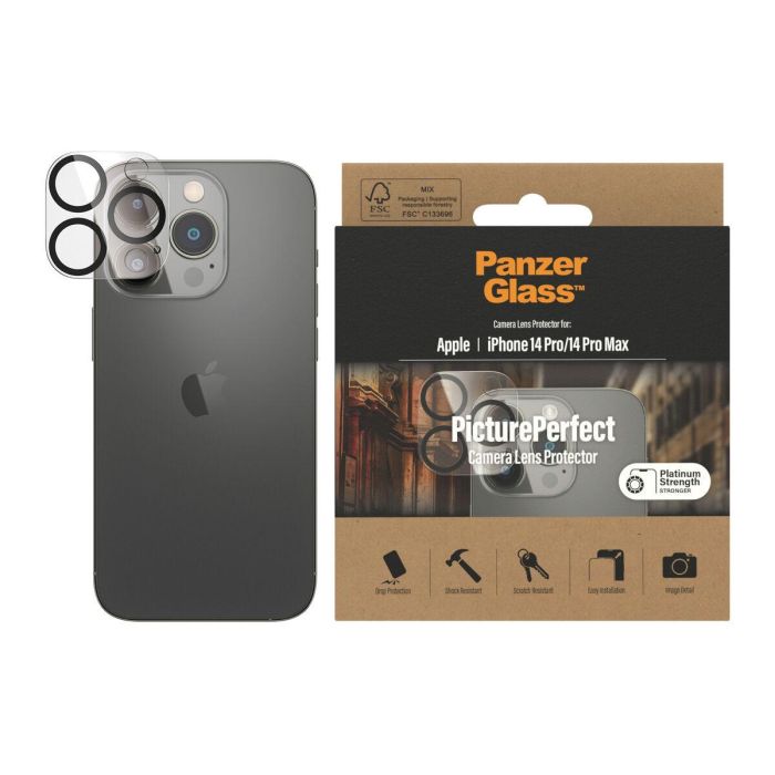 Protector de Pantalla Panzer Glass 0400 Apple iPhone 14 Pro 2 Protector de Pantalla Panzer Glass 0400 Apple iPhone 14 Pro 2