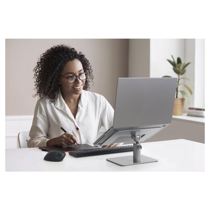 Kensington Soporte Universal para Portátiles de Aluminio Ajustable hasta 16" Plata