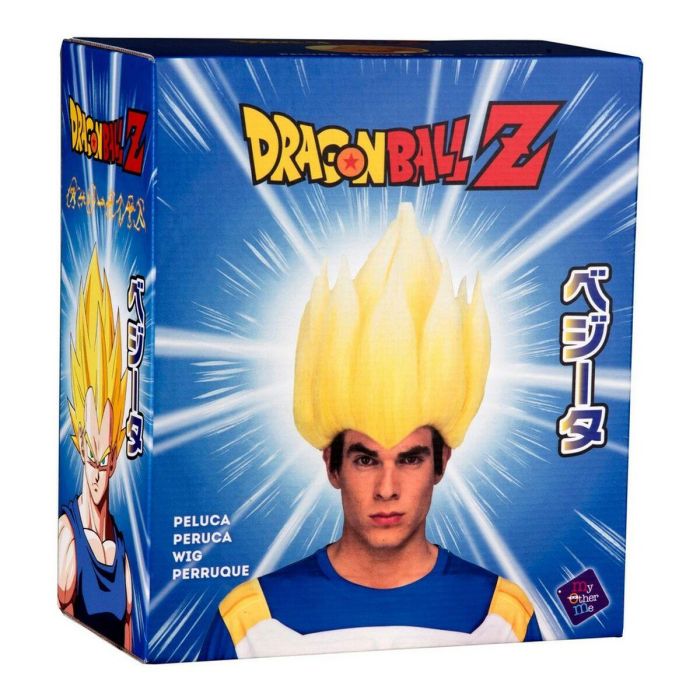 Peluca adulto sayan vegeta talla única 1