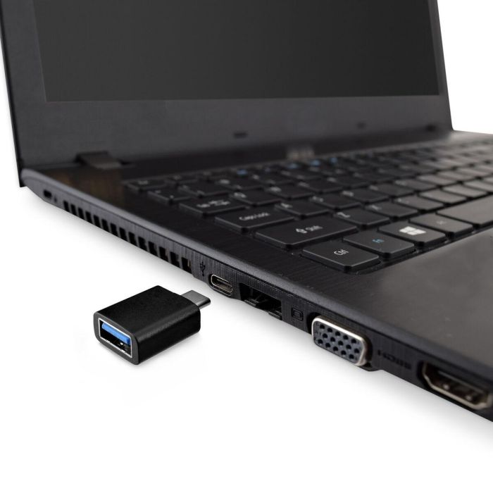 Adaptador USB-C a USB V7 V7U3C2A-BLK-1N 2