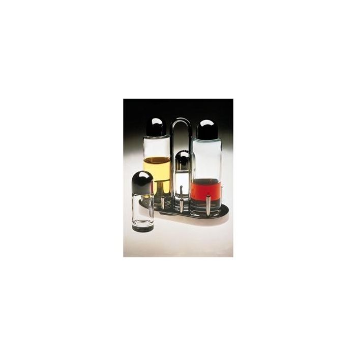 Alessi Servicio de Condimentos 4 Piezas Acero Inoxidable 18/10 1