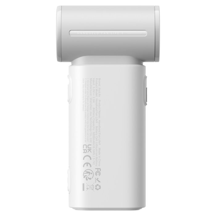 Jisulife Life 9 Ventilador Portátil Recargable con Batería 3600 mAh, hasta 12h Autonomía, 5 Velocidades, Gris 1 Jisulife Life 9 Ventilador Portátil Recargable con Batería 3600 mAh, hasta 12h Autonomía, 5 Velocidades, Gris 1