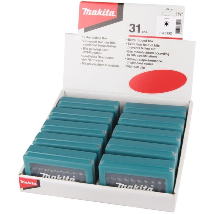 Makita P-73352 T-Bit-Set 31-tlg. 3