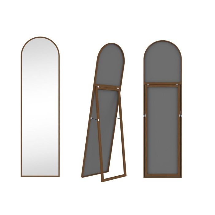 Espejo Vestidor Urban DKD Home Decor Marron Oscuro 3 x 180 x 50 cm (2 Unidades) 1