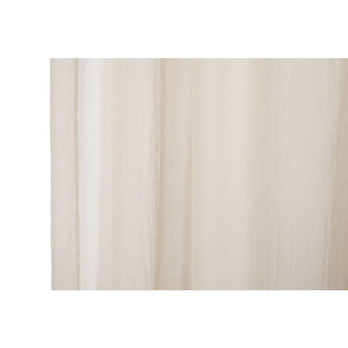 Visillo Urban DKD Home Decor Beige 260 x 140 cm (2 Unidades) 2 Visillo Urban DKD Home Decor Beige 260 x 140 cm (2 Unidades) 2