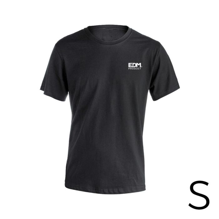 *merchandising* camiseta negra talla-s manga corta bordado edm *merchandising* camiseta negra talla-s manga corta bordado edm