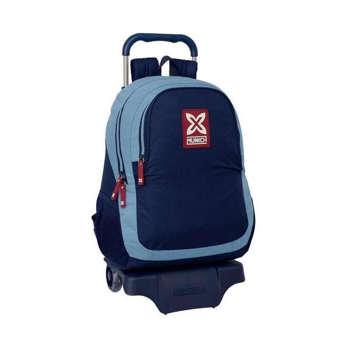 Mochila Safta Mod. 665 Con Carro 905 Munich Royal 440x320x160 mm 3 Mochila Safta Mod. 665 Con Carro 905 Munich Royal 440x320x160 mm 3