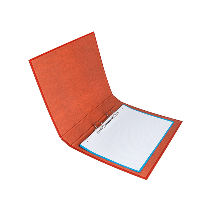 Liderpapel Carpeta de 2 anillas 25mm Folio Cartón Cuero Compresor Plástico 10