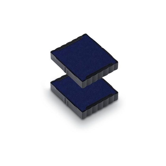 Trodat 6/4923/DB Cartucho de tinta de repuesto azul para sellos 4923 y 4930, paquete de 2 unidades