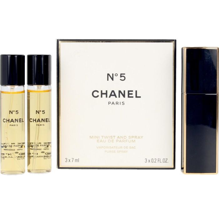Chanel Nº 5 Eau de Parfum Twist & Spray para Mujer 3x7 ml 1