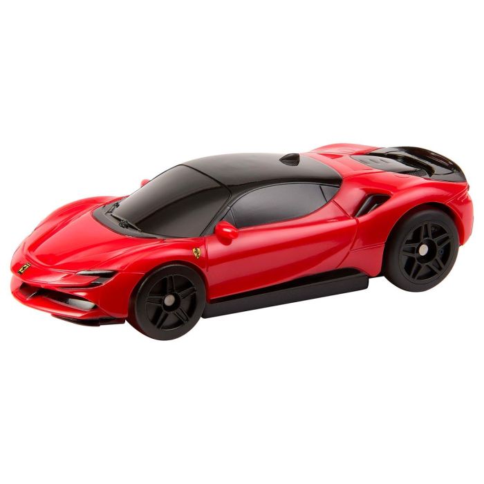 Hot Wheels Radio Control Ferrari SF90 Stradale Assetto Fiorano 1:64 JGD09 - Coche Teledirigido con Mando 2.4GHz para Carreras y Acrobacias 3
