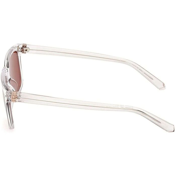 Guess Gafas Gafas de Sol GU00066 26E 150 mm para Hombre, Diseño Rectangular, Color Transparente, Cristal 55 mm, Patillas 150 mm 7 Guess Gafas Gafas de Sol GU00066 26E 150 mm para Hombre, Diseño Rectangular, Color Transparente, Cristal 55 mm, Patillas 150 mm 7