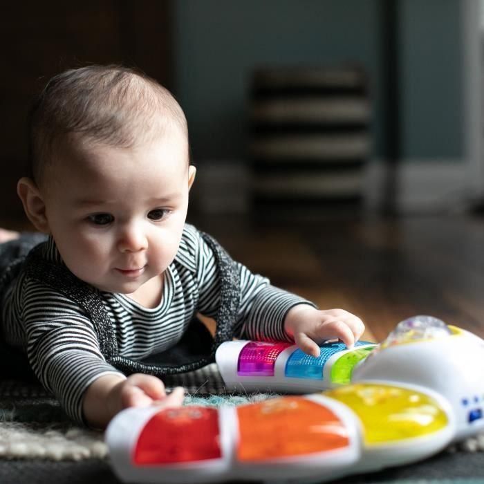 BABY EINSTEIN - Piano musical - Juguete de actividades con luces, música y sonajero, 3 modos - Multilingüe 4 BABY EINSTEIN - Piano musical - Juguete de actividades con luces, música y sonajero, 3 modos - Multilingüe 4
