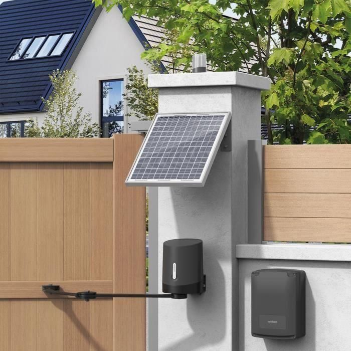 Kit solar - AVIDSEN - 114375 - 24 V - 20 W - Para motorización de cancela 2 Kit solar - AVIDSEN - 114375 - 24 V - 20 W - Para motorización de cancela 2
