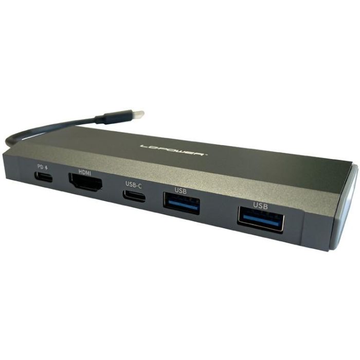 LC-Power LC-HUB-C-MULTI-7-M2 USB-C auf 2xUSB-A/2xUSB-C/HDMI 2 LC-Power LC-HUB-C-MULTI-7-M2 USB-C auf 2xUSB-A/2xUSB-C/HDMI 2
