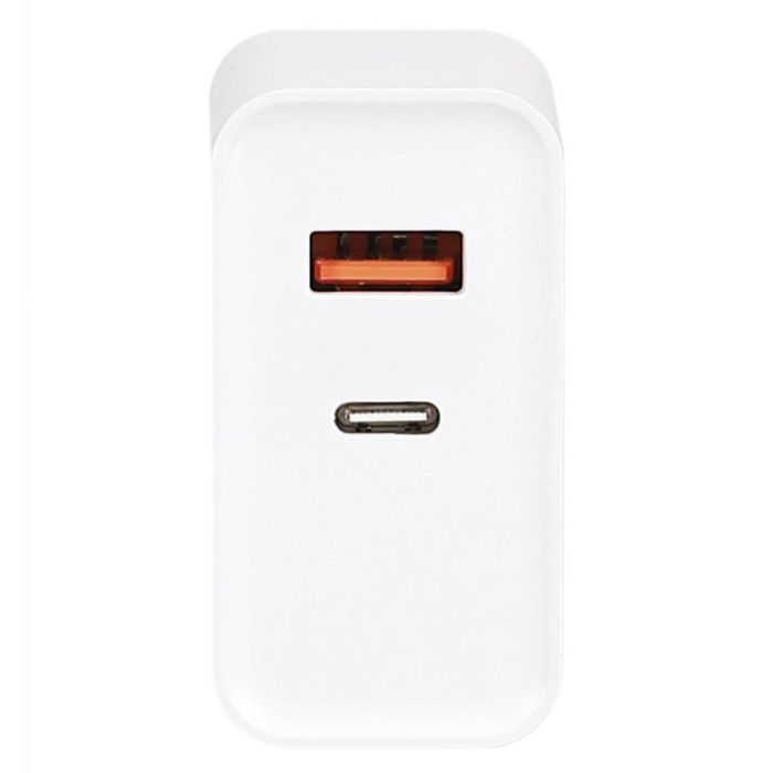 Be Mix Adaptador Enchufe USB Tipo C High Tech Carga Ultra Rápida Doble Puerto 9x3x5.5 cm 3 Be Mix Adaptador Enchufe USB Tipo C High Tech Carga Ultra Rápida Doble Puerto 9x3x5.5 cm 3