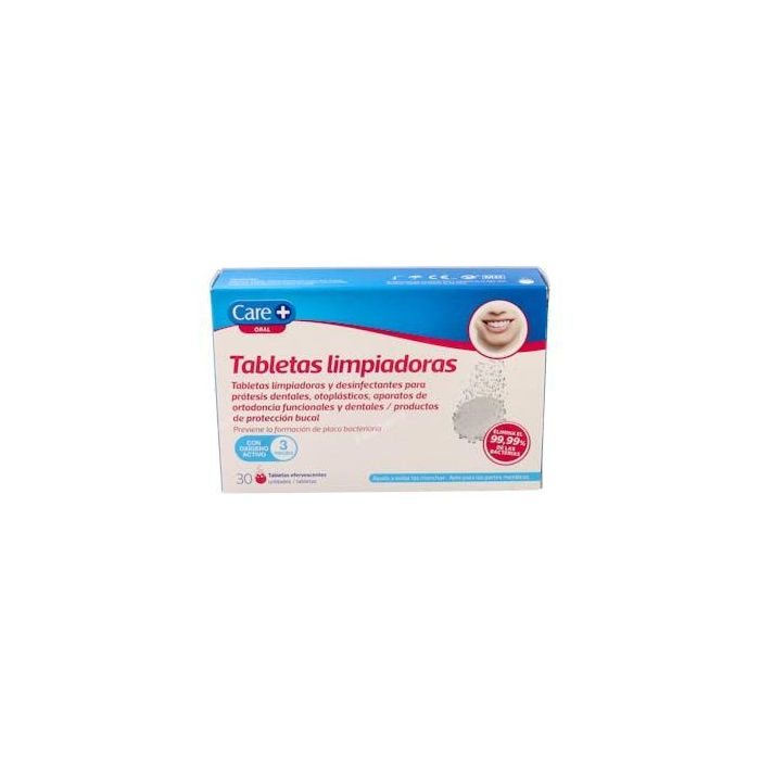 Care+ Tab Stada Limpia Denta Postiza 30 Un
