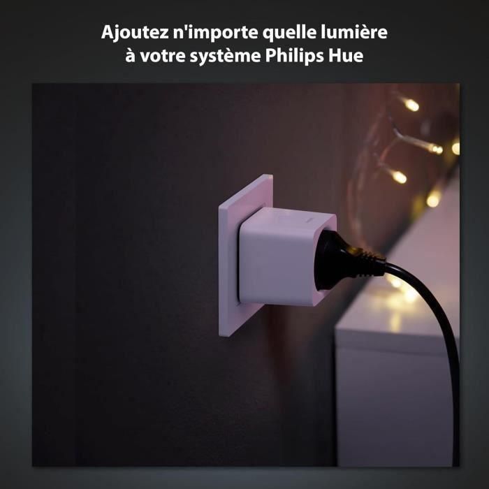Juego de 3 enchufes conectados - PHILIPS HUE - Blanco 1 Juego de 3 enchufes conectados - PHILIPS HUE - Blanco 1