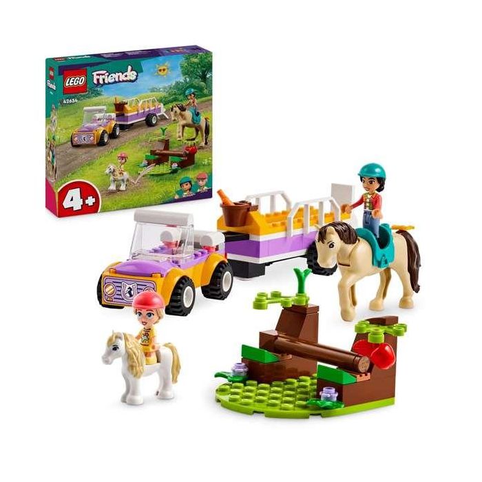 Juego de construccion remolque para caballo y poni lego friends 1 Juego de construccion remolque para caballo y poni lego friends 1