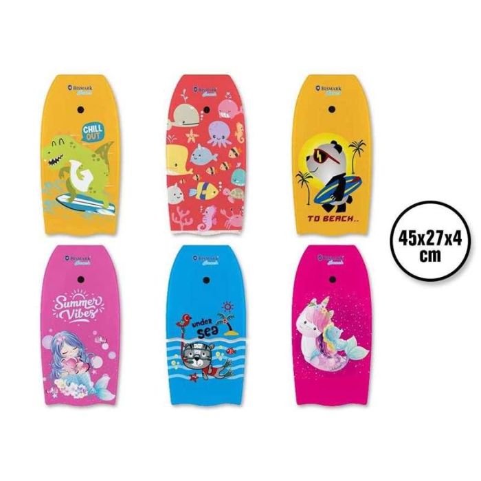Tabla de surf dibujos surtidos 45x27x4 cms - modelos surtidos 1 Tabla de surf dibujos surtidos 45x27x4 cms - modelos surtidos 1